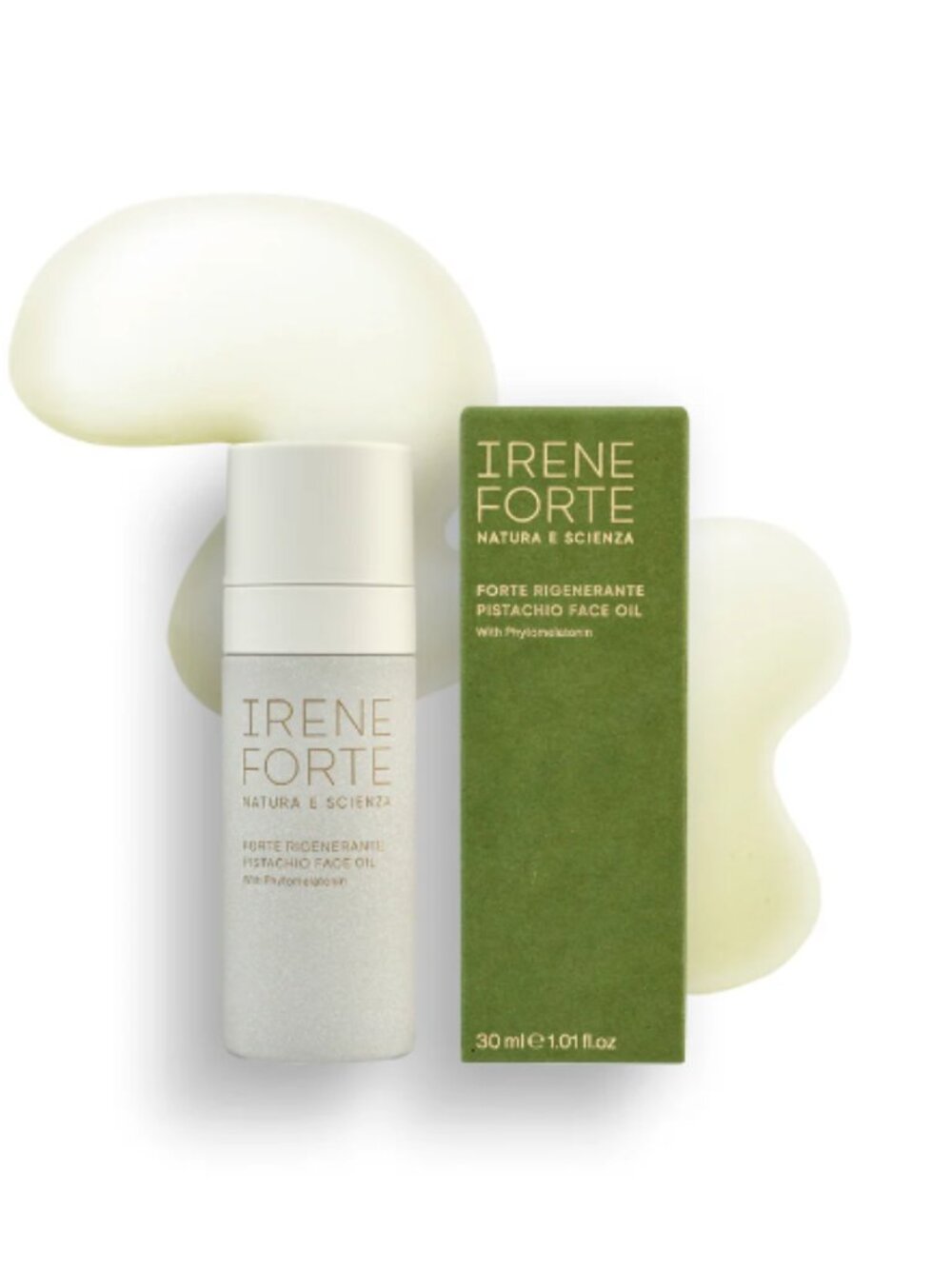 NWT Irene Forte Skincare Pistachio Face Oil with Dr. Ferri APM™ 30ml